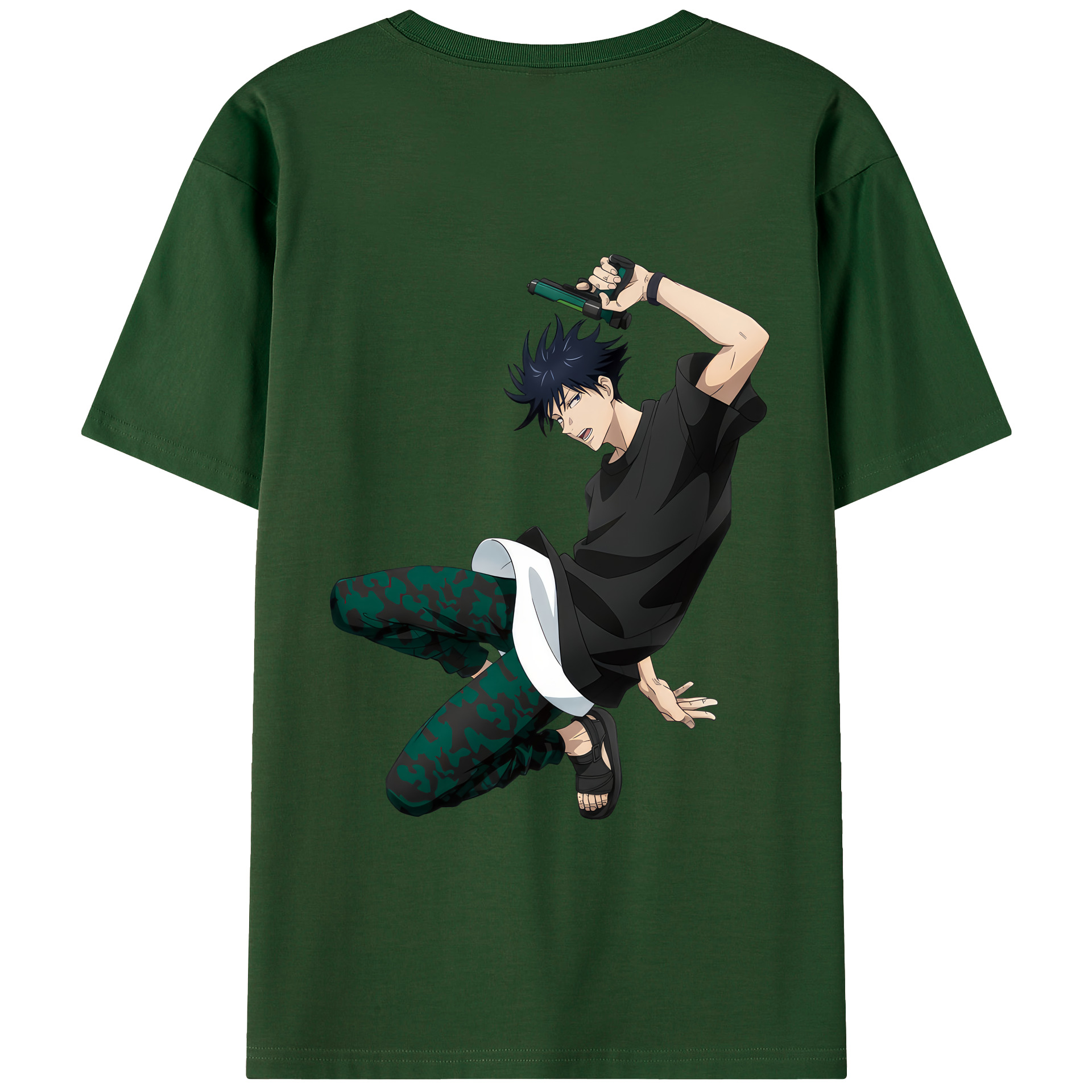 （画像用） 呪術廻戦 Jujutsu Kaisen 綿100％半袖Tシャツ（背面プリント）